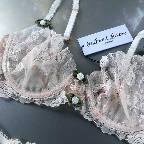 For Love & Lemons Sweetheart Lace 2 Piece Set 🧡 - Picture 2 of 14